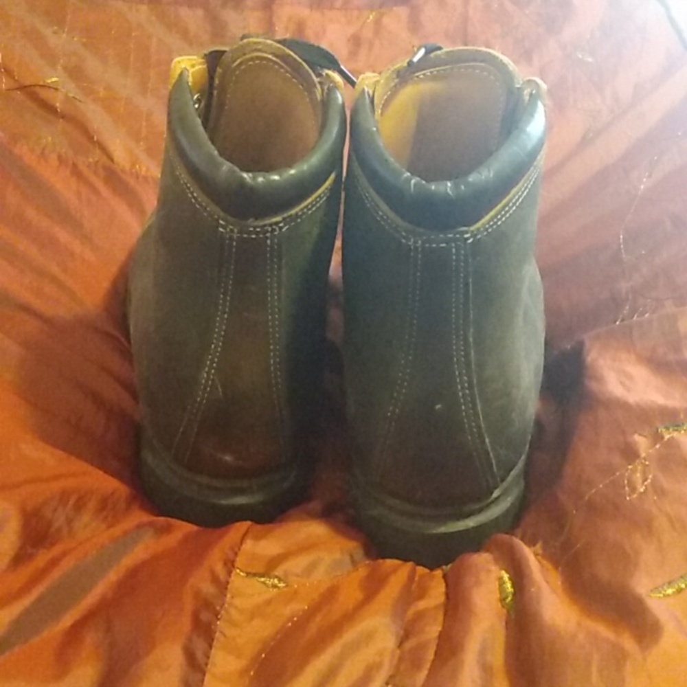 Rare Vintage Bally Black Leather Lace Up Combat Boots Size 6 - Picture 3 of 16